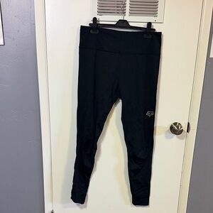 Fox Racing women’s Black exericse compression leggings